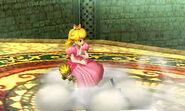 (11/28/14) One pic from Princess Punch-Out!!. Peach proves she's the superior waifu by taking a seat on Twilight Trash.