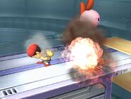 (4/3/13) Ness' dynamic fart decimates Kirby.