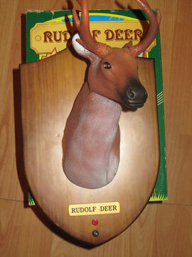 Singing deer head cheap