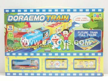Doraemon model train set shop