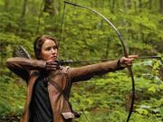 Katniss in the woods