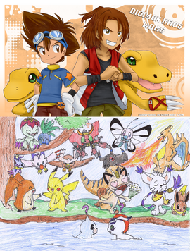 The Pokemon Gang & The Digimon Gang | Chipmunks tunes babies & all