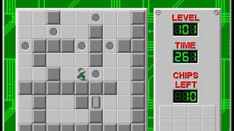 Chip's_Challenge_1_level_101_solution_-_240_seconds
