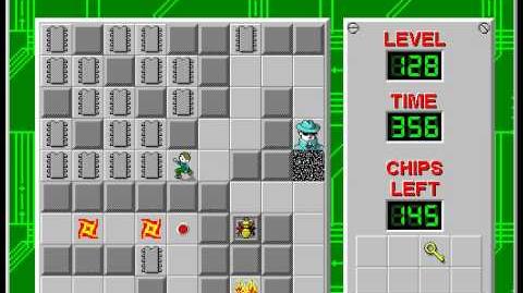 Chip's_Challenge_1_level_128_solution_-_315_seconds