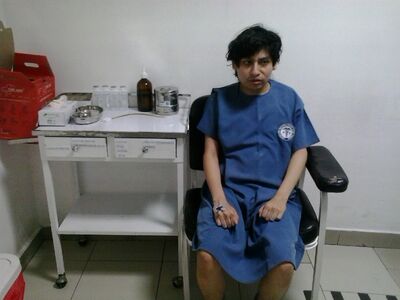 Yashaii Moran en la clinica (2)