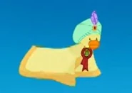 Lovely Carrot A Magical Dust Up 2.jpg (5 KB) Lovely Carrot as a sultan with an additional red badge (A Magical Dust-Up)