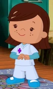 Carys as a nurse (Seeing is Believing)