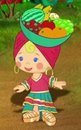 Chloe as a samba dancer (A Samba Success)