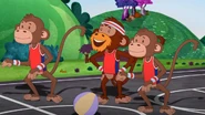 Monkey Basketball Team