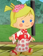 Chloe in her traditional Japanese costume (Konichiwa Chloe)