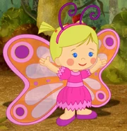 Chloe as a butterfly (We Figured it Out)