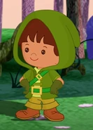 Jet Big Friendly Wolf.jpg (32 KB) Jet in his green hood, shirt and gold pants (The Big Friendly Wolf)