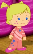 Chloe as a acrobat artist (The High Flying Four)