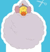 LC Earmuff Snowball.png (334 KB) Lovely Carrot wearing his alternate purple earmuffs stuffed inside a snowball