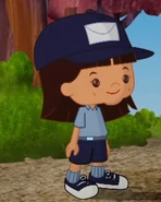 Danny as a postal worker/mail carrier (Extra Special Delivery)