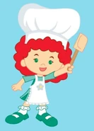 Tara in her unused chef costume