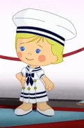 Chloe as a sailor (Singing at Sea)