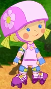 Chloe as a roller skater (Race for Fun)