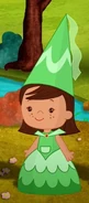 Carys as a princess (A Princess Party)