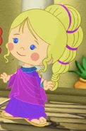 Chloe in her traditional ancient Greek costume (The Art Of Making Friends)