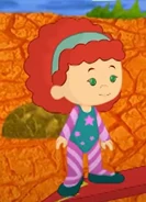 Tara as an acrobact (The High Flying Four)