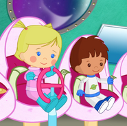 Chloe and Jet in space