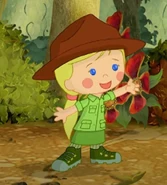 Chloe as a forest ranger/ jungle explorer (Variant #2 with a brown hat) (Raiders of the Lost Egg & Leave it to the Beavers)