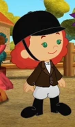 Tara as a horse rider (These Boots Are Made For Jumping & Horse On a Wire)