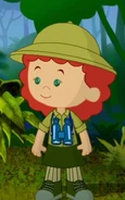 Tara as a jungle explorer (Jet's Quest)