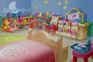 Backgrounds of Chloe's bedroom by Natasha Liberman