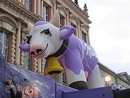 This is the Milka's main advertising campaign - A purple cow