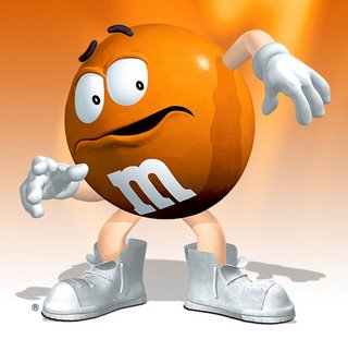 Orange M&M (character), Chocolate Wiki