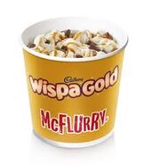 A Wispa Gold McFlurry.