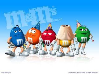 The M&M characters: what's going on there?