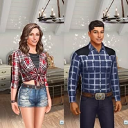 'Raised On Country' and 'Wild and Blue' Outfits (Female 1, Male 3)