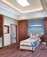 Theodore's Hospital Room
