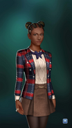 'Knit-Pick' Outfit w/o Hairpin