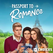 Elliot on the cover of Passport to Romance