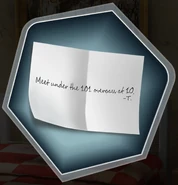 Mysterious Note From Thomas Hunt to MC In BK 2 Ch. 10