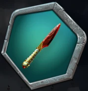 Ill-luck Blade as seen in his shop