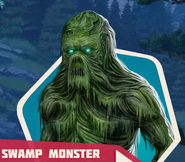 As the swamp monster