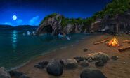 Moonlit Beach