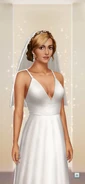 'White Wedding' Outfit with 'Tying the Knot' Hairstyle