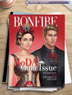 Alternate MC and Male Avery on Bonfire Magazine Cover