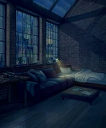 Miss Tattoos' Bedroom (Night)
