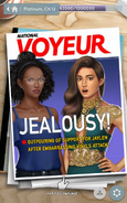 'Jealousy' Headline on National Voyeur Magazine Cover