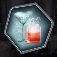 Fancy cocktails (Winona's party)