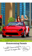 Homecoming Parade (Female MC & Emma)