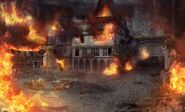 Destroyed City