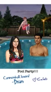 'Pool Party!!!' w/ Female Face 1